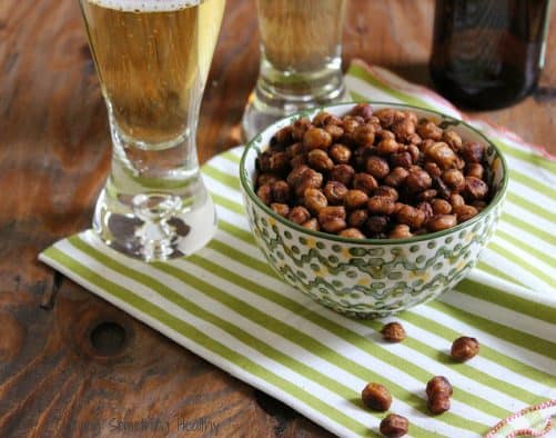 Southwest Spicy Roasted Chickpeas|Craving Something Healthy