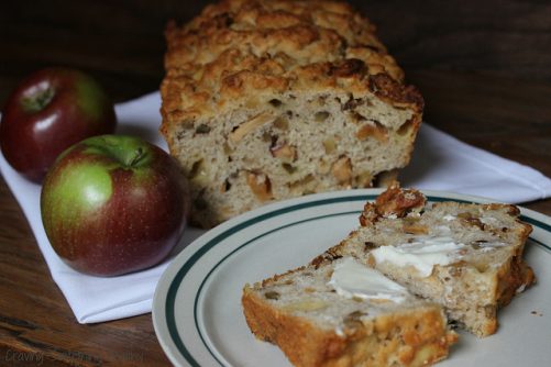 Apple Cheddar Beer Batter Bread|Craving Something Healthy