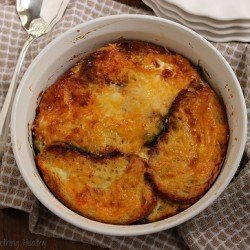 Broccoli Cheddar Strata|Craving Something Healthy