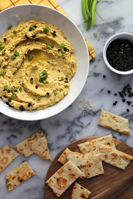 Curry Hummus with Currants|Joy the Baker