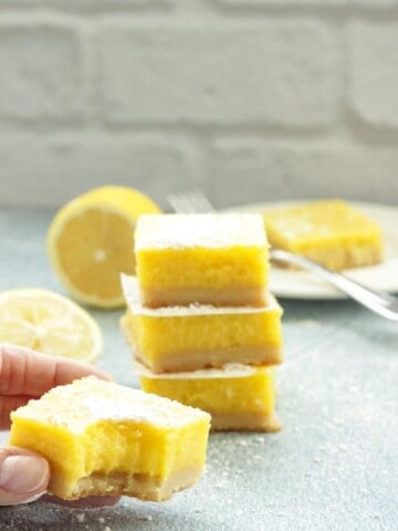 Low Carb Lemon Bars