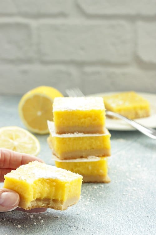 Low Carb Lemon Bars