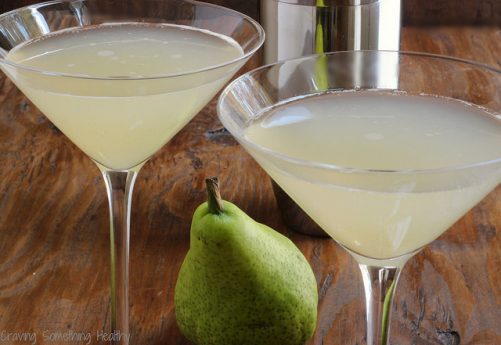 Ginger Pear Martini|Craving Something Healthy