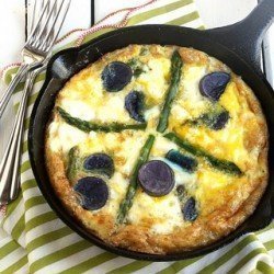 Spring Vegetable Frittata|Craving Something Healthy