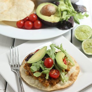 Chipotle Lentil Tostadas