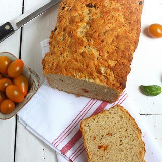 Sun Dried Tomato Parmesan Quick Bread