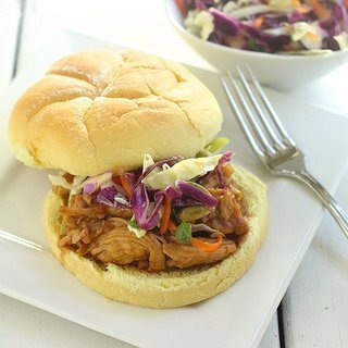 Cranberry-Asian BBQ Chicken Sandwiches