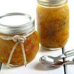 Sweet and Spicy Zucchini Relish|Craving Something Healthy