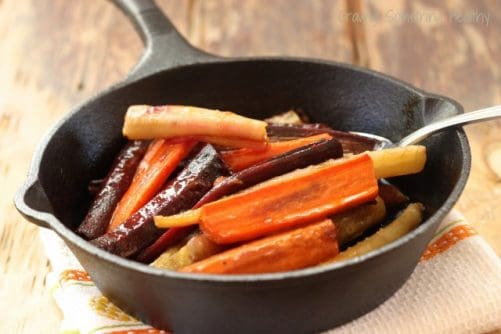 Coriander Honey Glazed Carrots|Craving Something Healthy