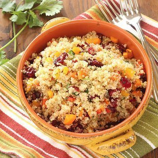 Cranberry Cilantro Quinoa Salad {Meatless Monday}