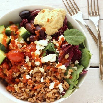 Mediterranean Farro Bowls