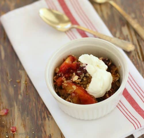 Summer Fruit Crumble|Craving Something Healthy