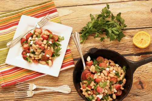 Roasted Radish and White Bean Salad|Craving Something Healthy