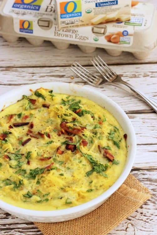 Baked Spaghetti Squash Carbonara| Craving Something Healthy