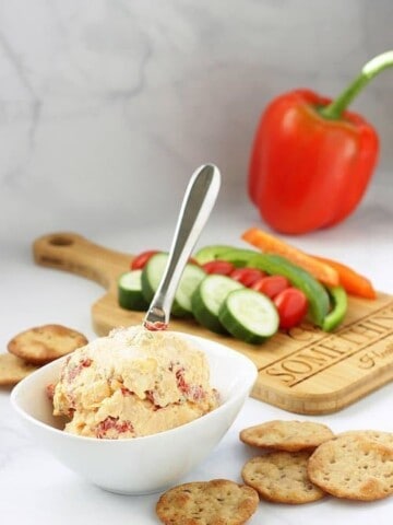 Southwest Pimento Cheese Spread | Craving Something Healthy