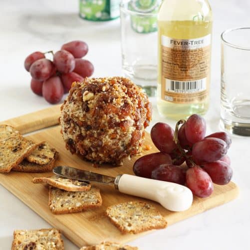 Apricot Pecan and Honey Goat Cheese Ball|Craving Something Healthy