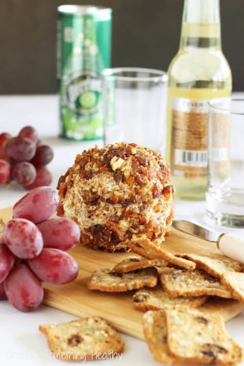 Apricot Pecan Goat Cheese Ball|Craving Something Healthy