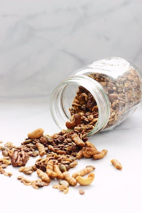 Sweet and Savory Five Spice Granola