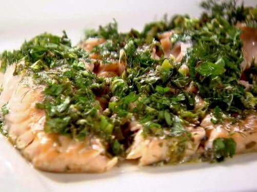 Barefoot Contessa's Herb Roasted Salmon