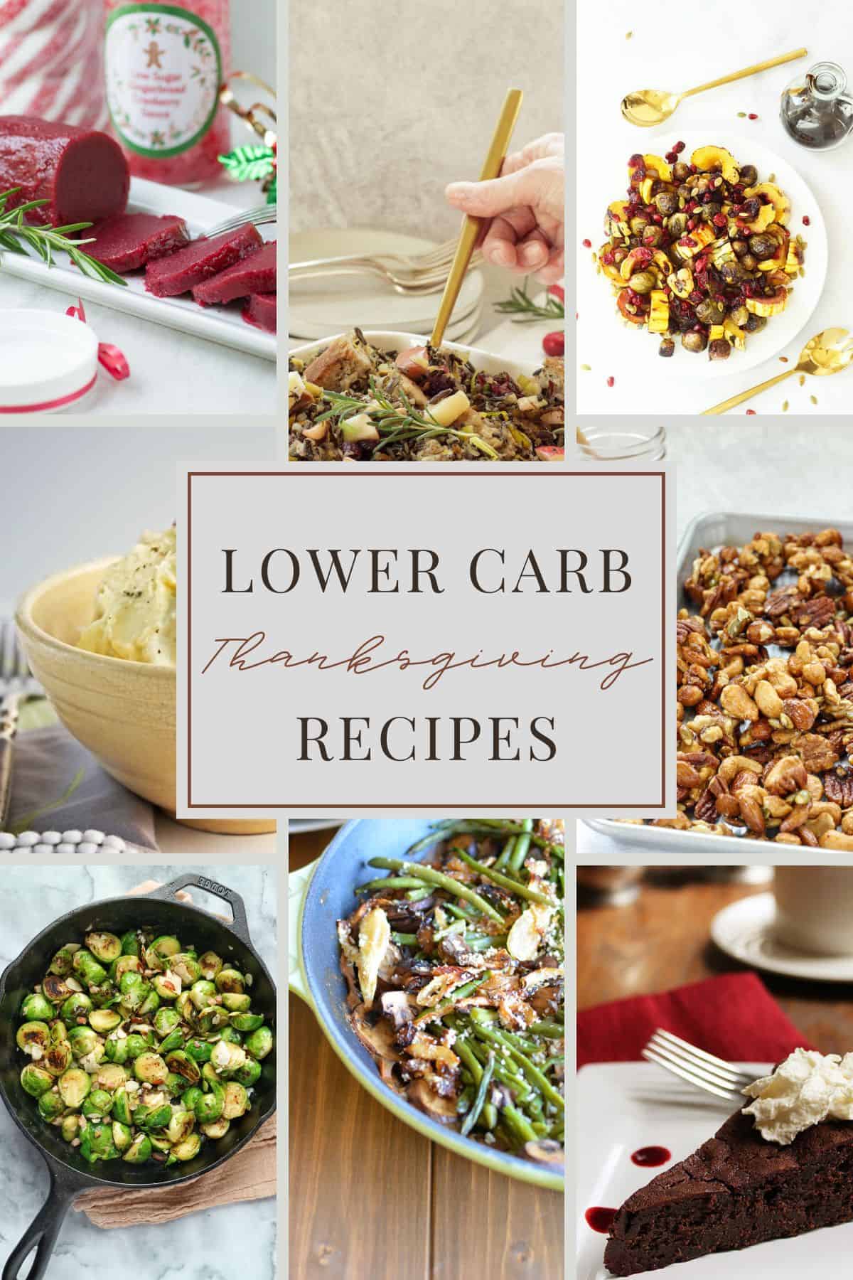 Delicious Lower-Carb Thanksgiving Recipes