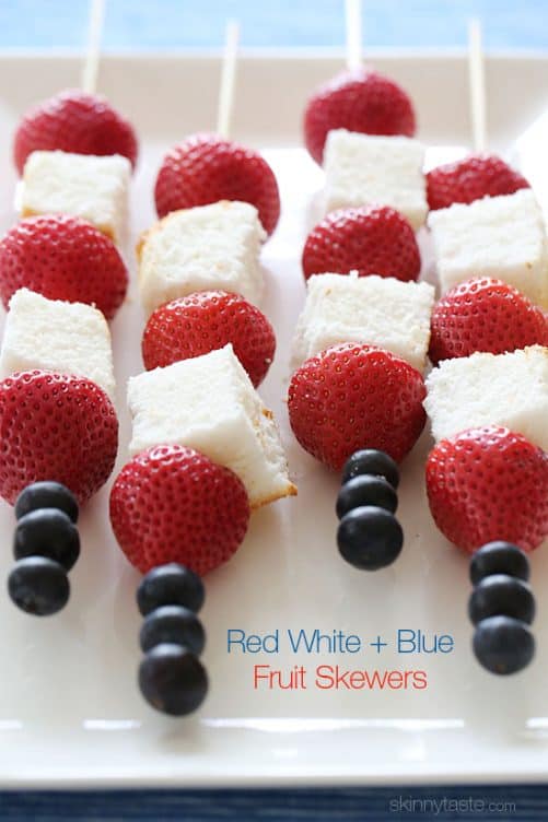 http://www.skinnytaste.com/2013/05/red-white-and-blue-fruit-skewers-with.html