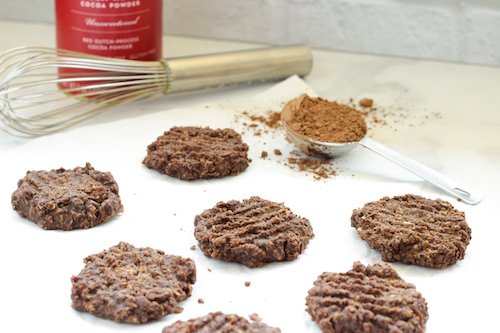Stovetop Chocolate Peanut Butter Cookies