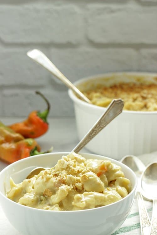 Stovetop Hatch Chile Mac and Cheese