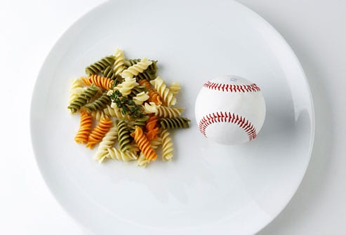 pasta portion size